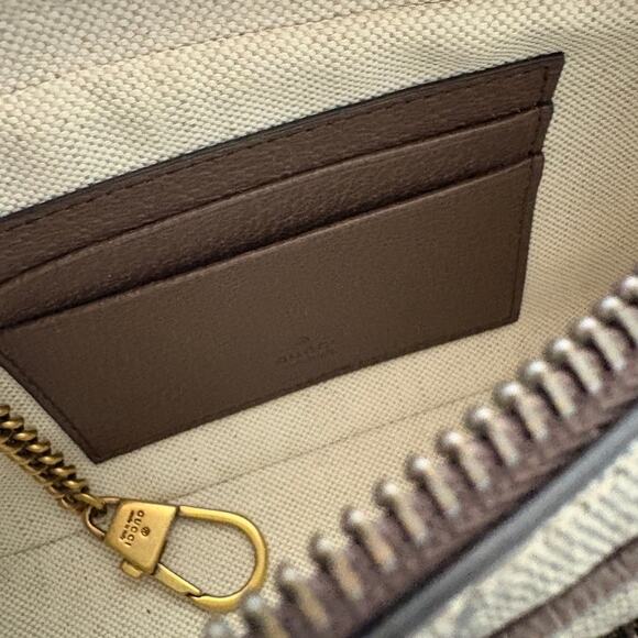 Gucci Ophidia Monogram Crossbody Bag GG with Green and Red Stripe NWT - Picture 10 of 10